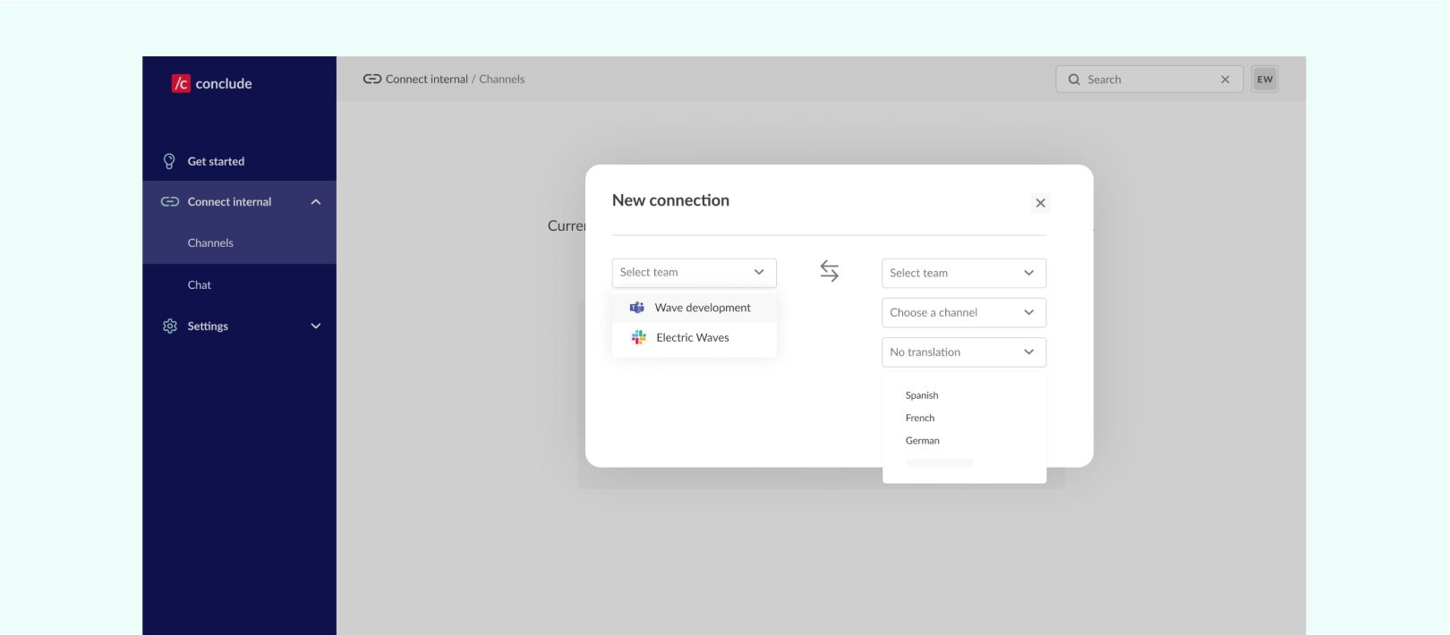 add automatic language translation