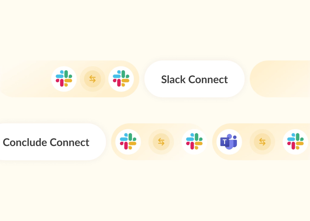 agency client communication on slack and teams