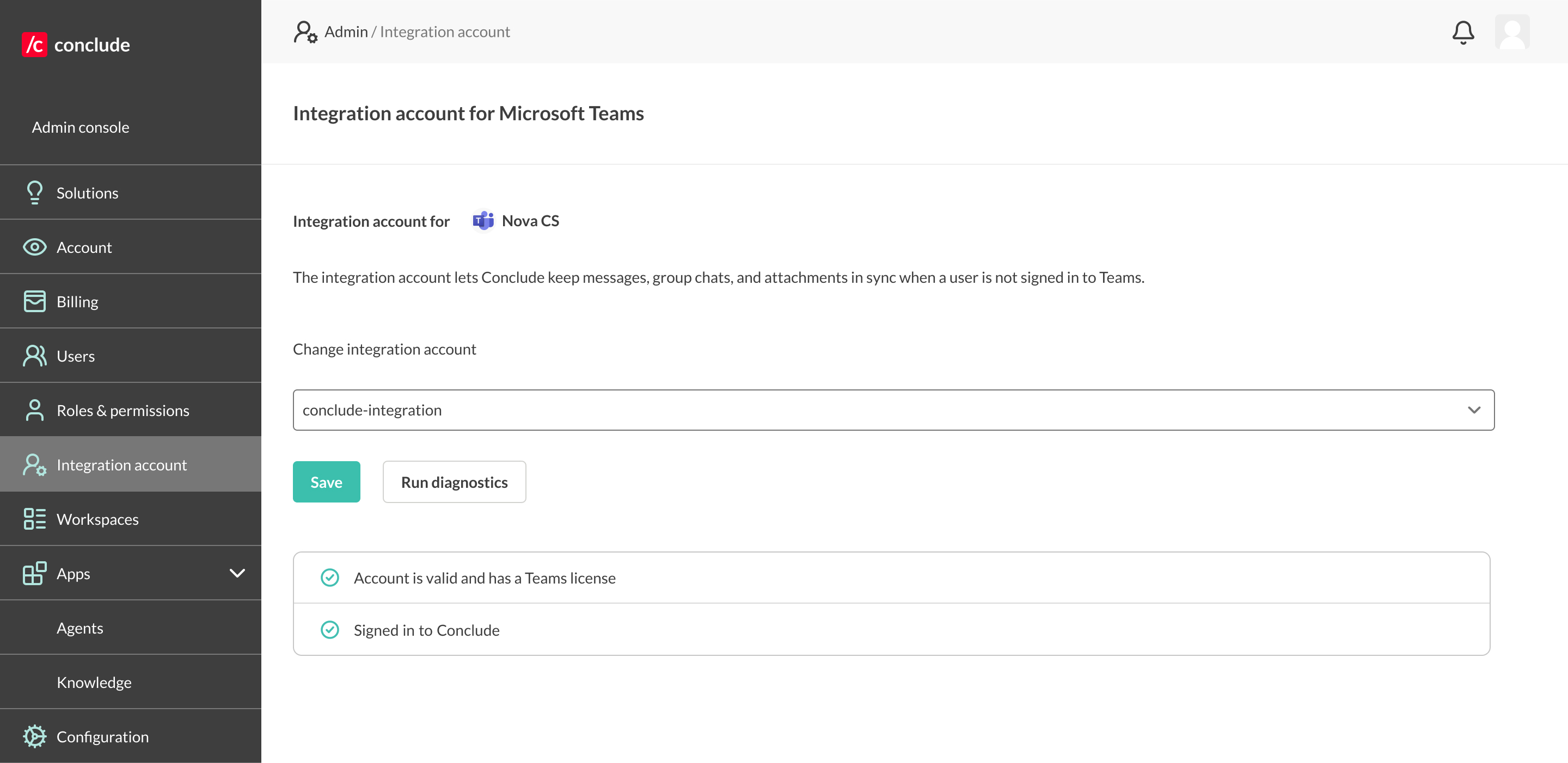 integration account run diagnostics
