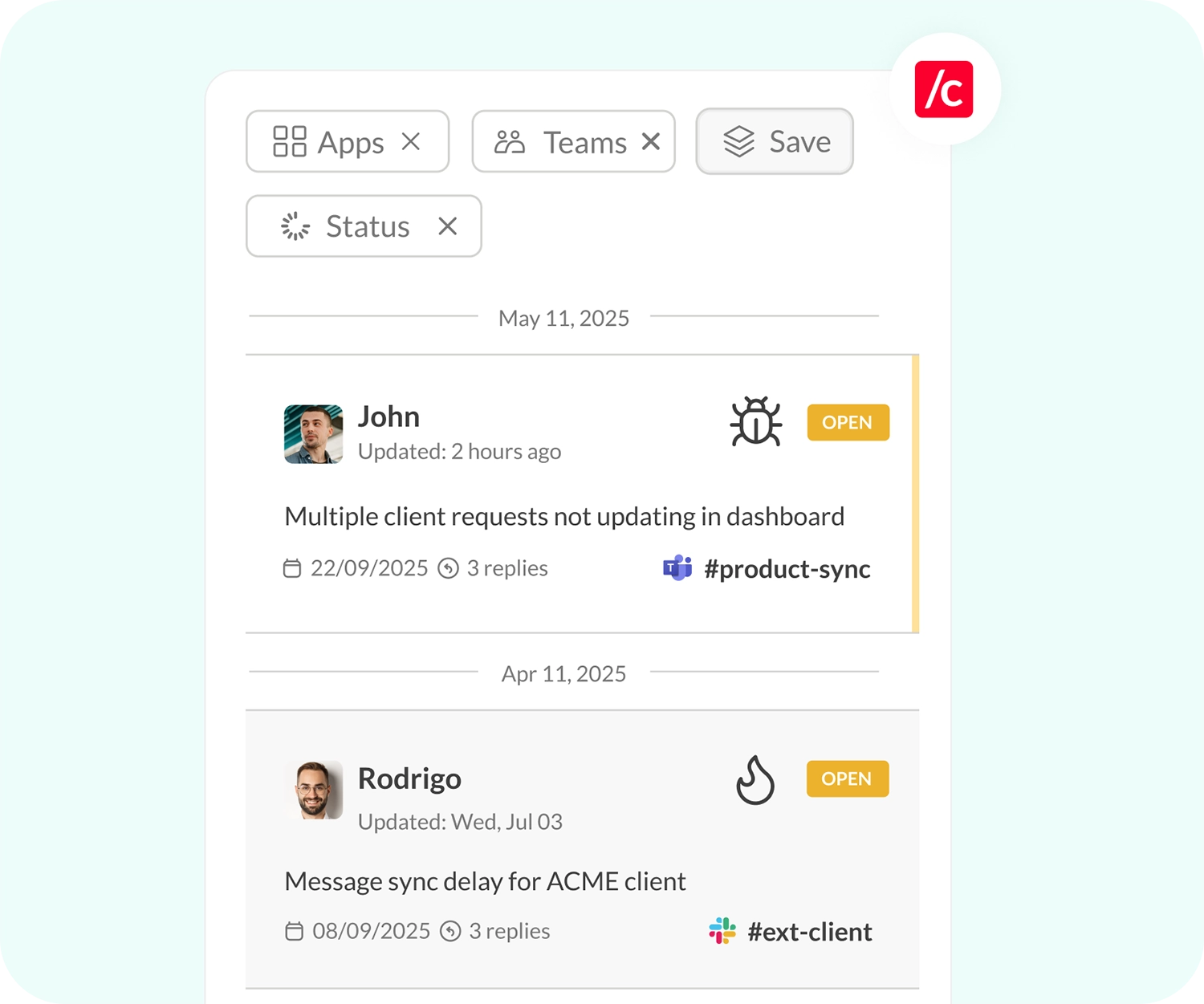 conclude dashboard track everything with insights