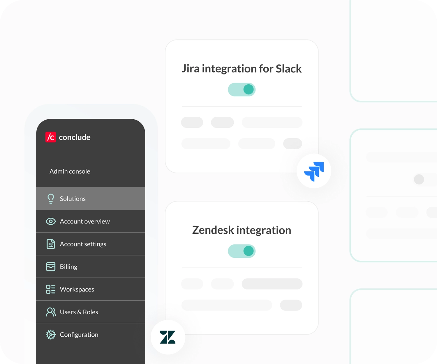 zendesk jira ai integrations dashboard