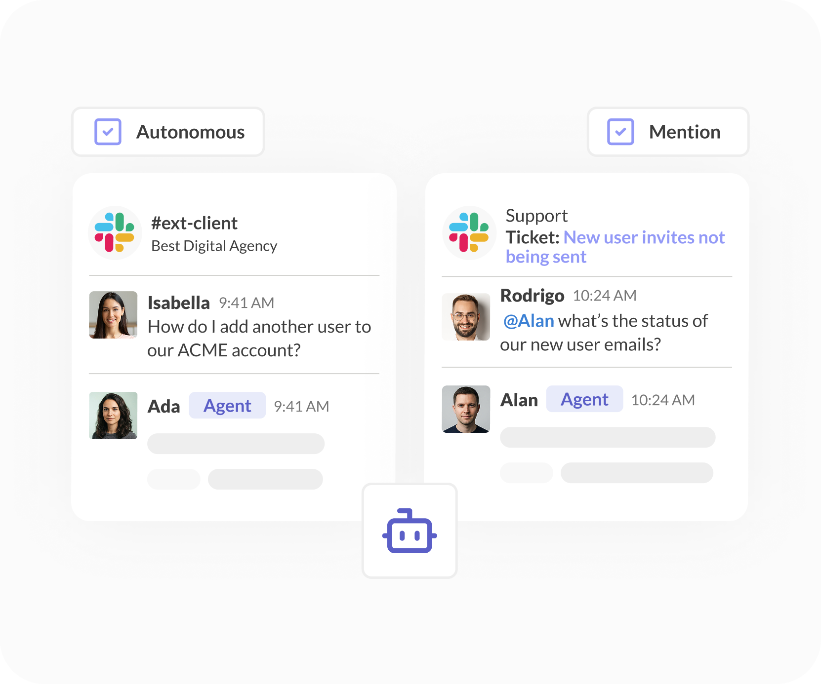 ai agents email summarization and tickets