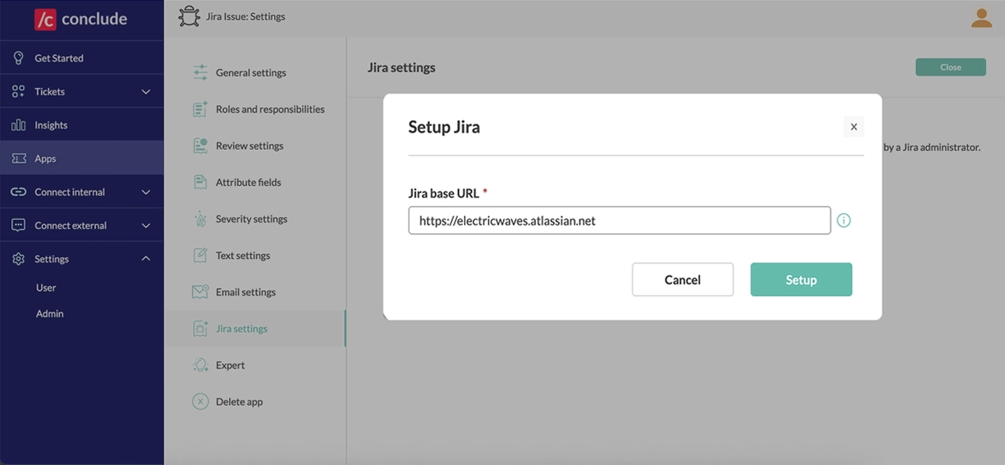 setup your jira project