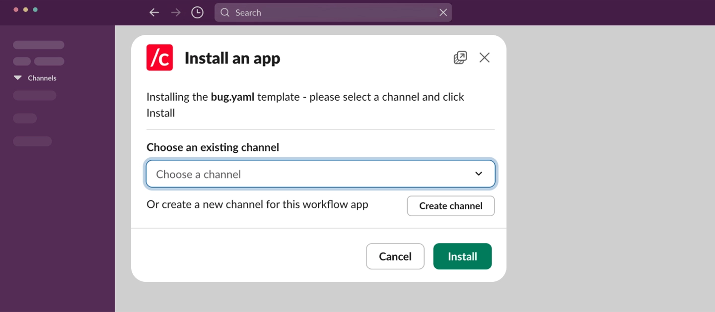 install an app