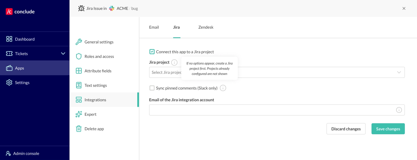 setup your jira project