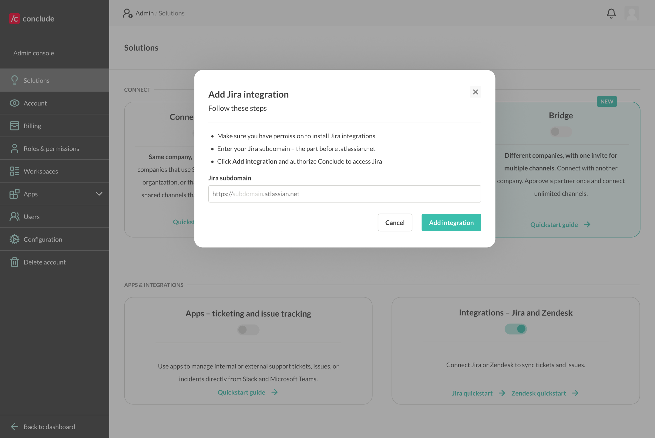 add jira integration