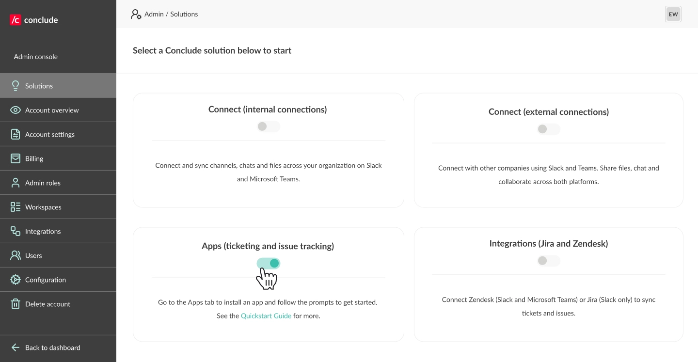conclude solutions overview